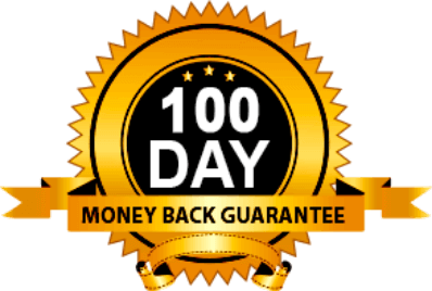 100 day money back guarantee