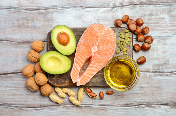 avocados, nuts, seeds, and fatty fish - Healthy Fats
