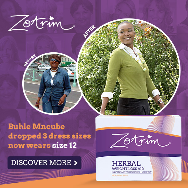 Buhle Mncube dropped 3 dress sizes now wears size 12