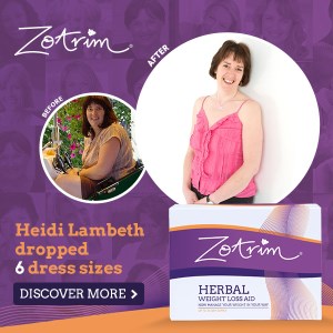 Heidi Lambeth dropped 6 dress sizes - Zotrim Weight Loss Pills