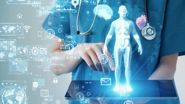 Digital Health - Medical technology concept. Remote medicine. Electronic medical record.