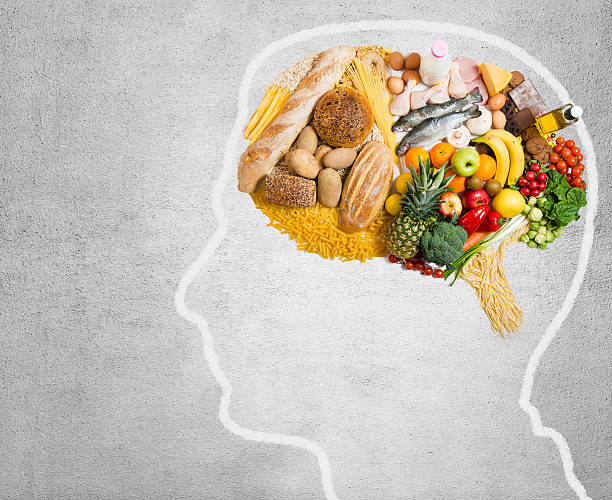 Food in shape of a brain - MIND Diet