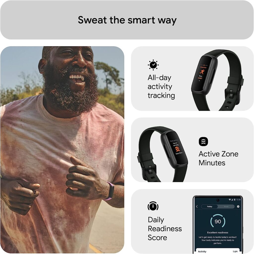 Sweat the smart way-all day activity tracking-active zone minutes-daily readiness score
