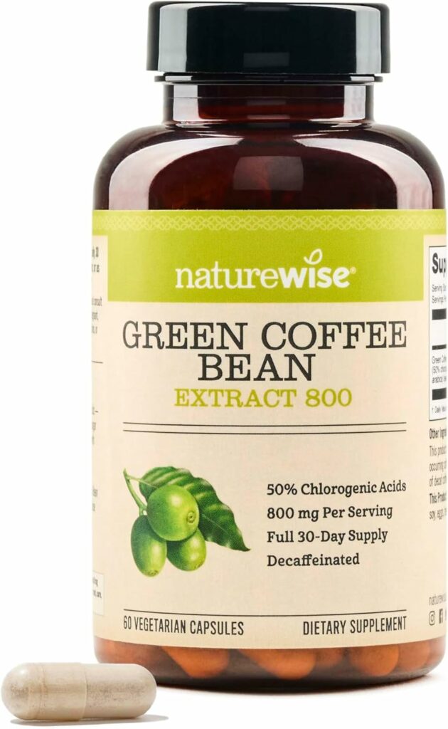 Best Green Coffee Bean Extract For Weight Loss - NatureWise Green Coffee Bean Extract