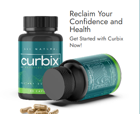Curbix Weight Loss Pill Launch - Full Review - Two bottles of Curbix. One on it's side.