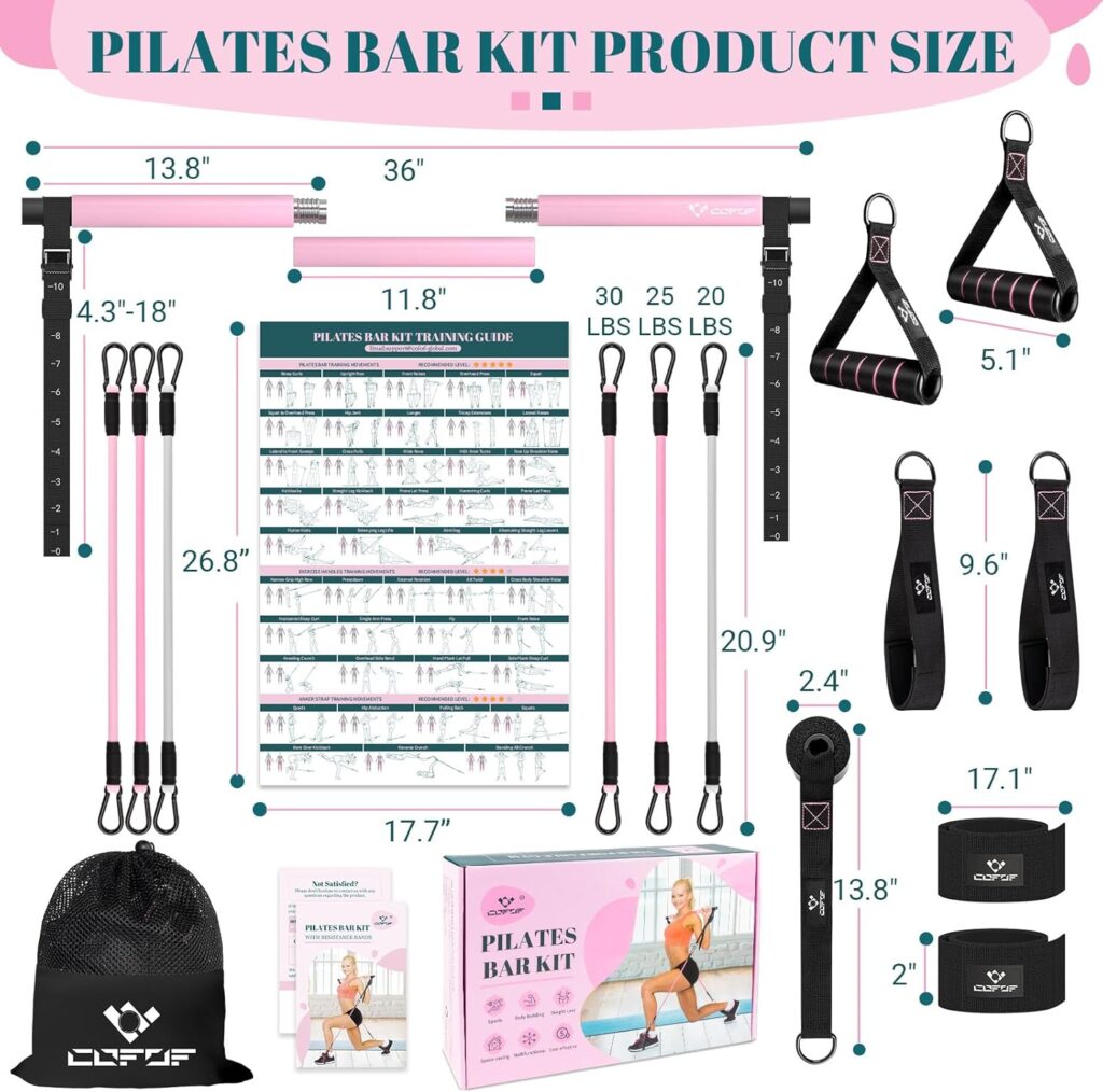 COFOF Pilates Bar Kit — Best Budget Pick